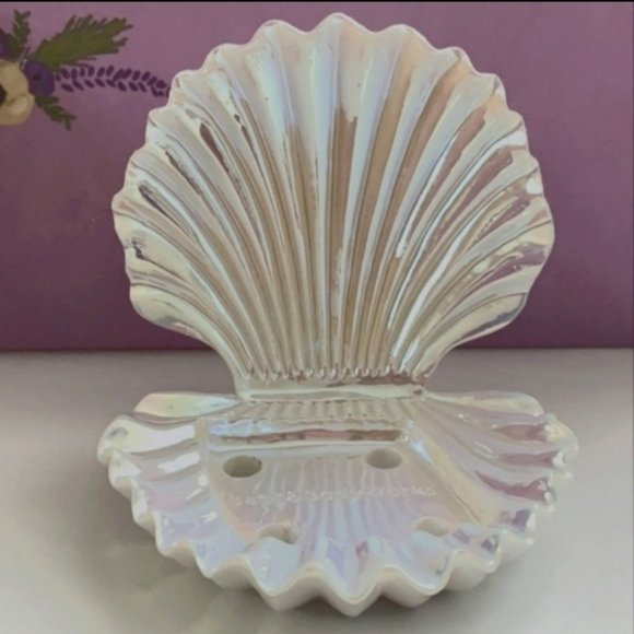 Bath & Body Works Accents Bath Body Works Seashell Clam Iridescent